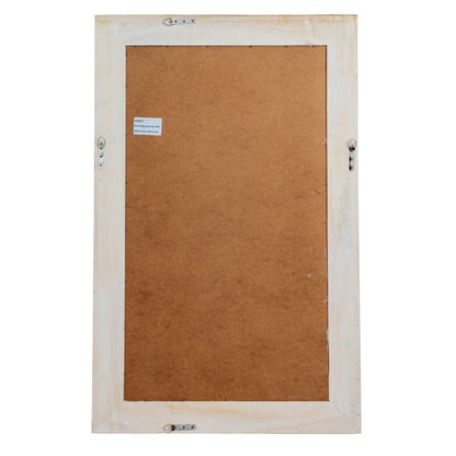 Washed Wood Medium Framed Mirror