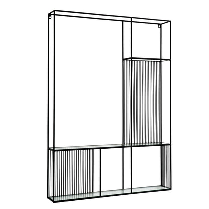 Axis Shelf Unit With Glass Shelves