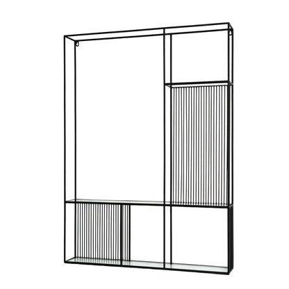 Axis Shelf Unit With Glass Shelves