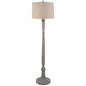 Stella Floor Lamp With Linen Shade