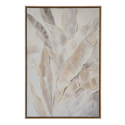 Folira Hand Painted Canvas In Frame