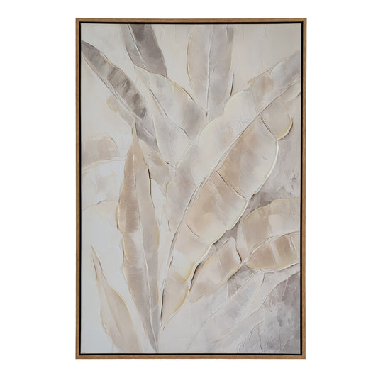 Folira Hand Painted Canvas In Frame