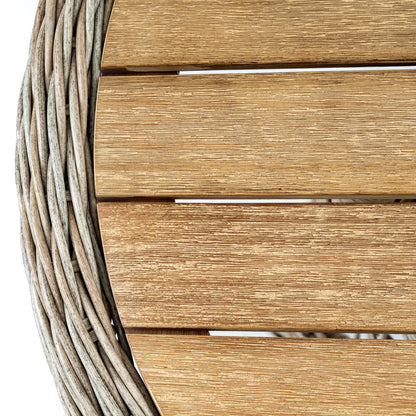 Provence Collection Outdoor 4 Seater Round Dining Set