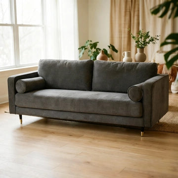 Hampton Grey Large Sofa